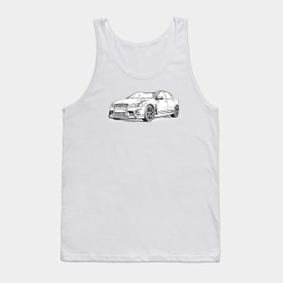 Holden HSV Wireframe Tank Top